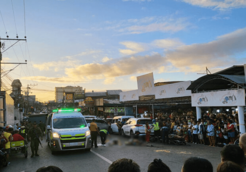 Malam Krismas Berdarah di Davao City, Manila Apabila Dua Orang Maut Dirempuh Trak Tentera