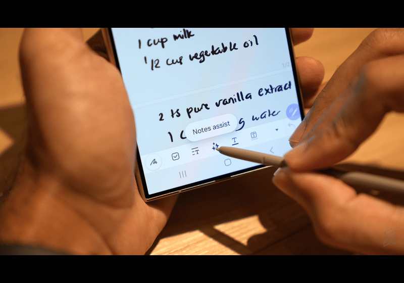 Mencatat Nota dengan Lebih Tepat dan Cepat Menggunakan Galaxy S24
