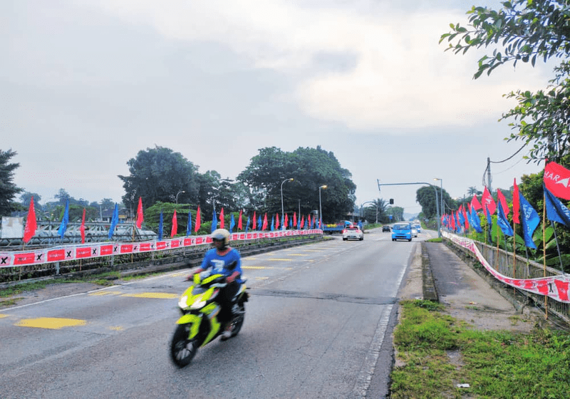 Perang Bendera Bermula di Pilihan Raya Kecil Kuala Kubu Baharu (PRK KKB), Bakar Semangat Penduduk