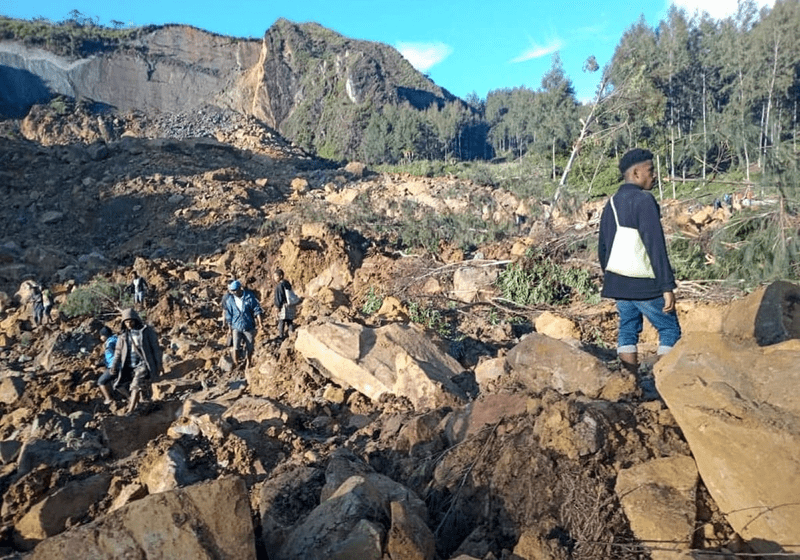 Tanah Runtuh Papua New Guinea, 300 Mangsa Dikhuatiri Maut