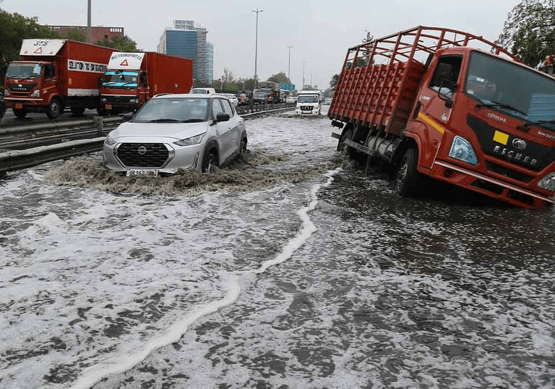 New Delhi Dilanda Hujan Lebat Selepas Gelombang Haba Ekstrem
