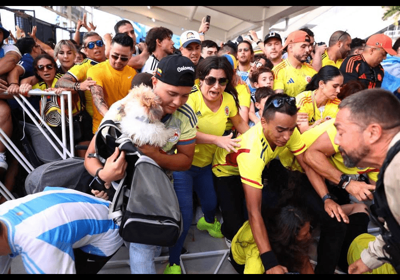 Final Copa America Ditangguh 30 Minit Akibat Kekecohan Penyokong di Stadium Hard Rock