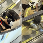 Kanak-Kanak Lelaki 9 Tahun Cedera Selepas Kasut Getah Terperangkap di Eskalator Jurong Point