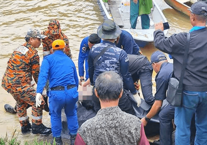 Mayat Salah Seorang Mangsa Bot Karam Ditemukan di Sungai Kayan