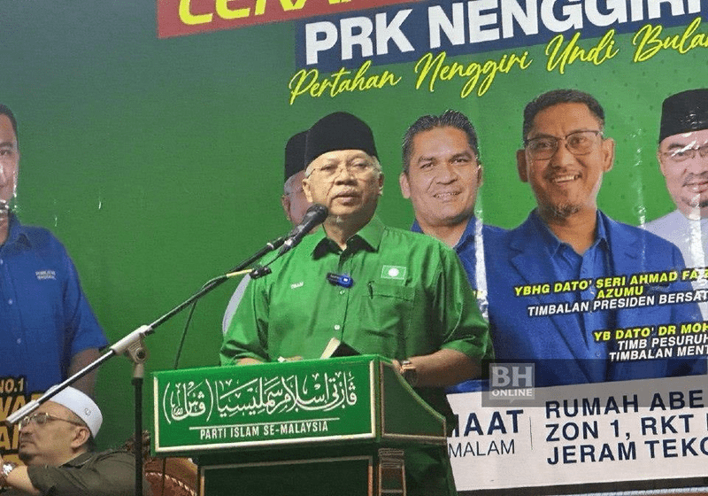 PN Rehatkan Pengacara Majlis PRK Nenggiri Kerana Isu ‘Kafir Harbi’ Terhadap DAP