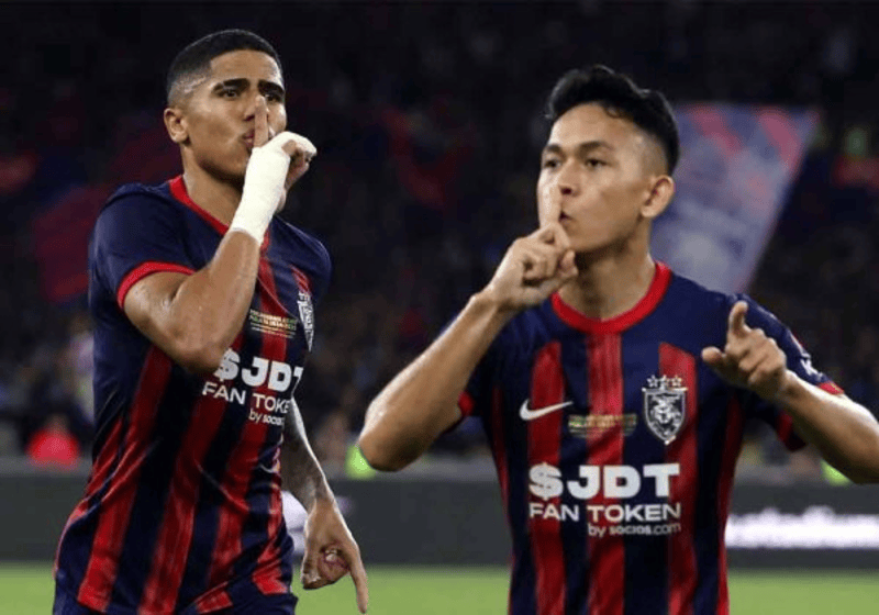 JDT Naik ke Ranking Ketujuh di Asia, Kekal Teratas di Asia Tenggara