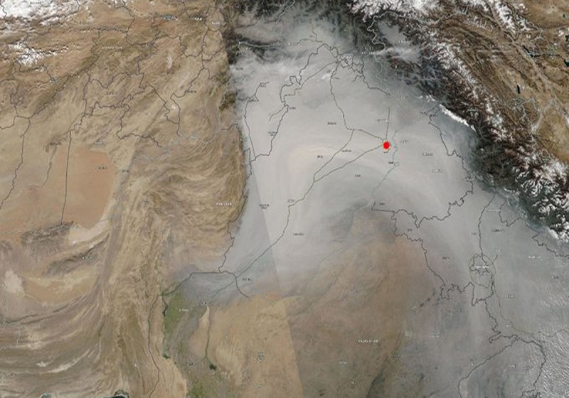 Pencemaran Udara Lahore Kritikal, Asap Tebal Boleh Dilihat Dari Satelit Nasa￼