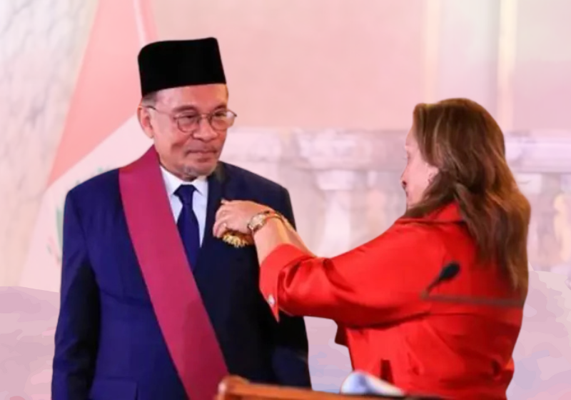 Anugerah Tertinggi Peru, “El Sol del Peru” mengiktiraf Perdana Menteri Malaysia