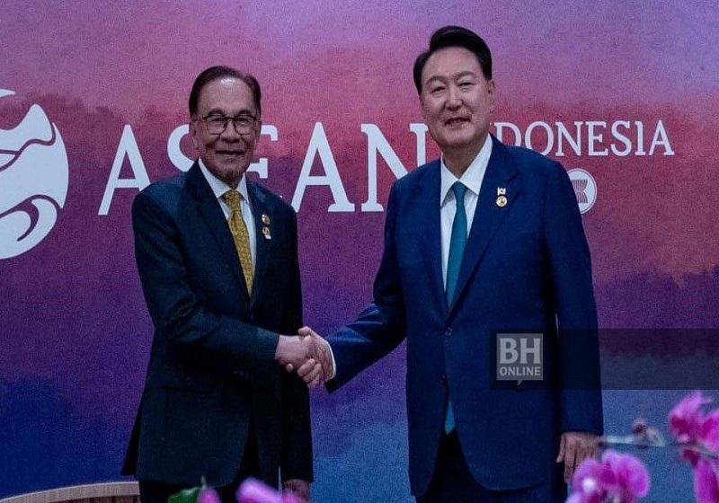 Presiden Yoon Suk Yeol dan Anwar Ibrahim Bersetuju Perkongsian Strategik Malaysia-Korea Selatan, Fokus pada Pertahanan dan Teknologi