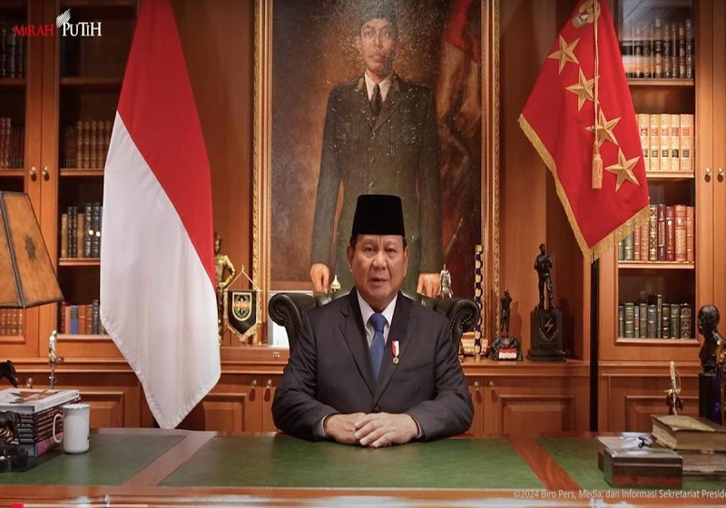 Presiden Indonesia Prabowo Subianto Arah Kos Haji Turun Tahun 2025