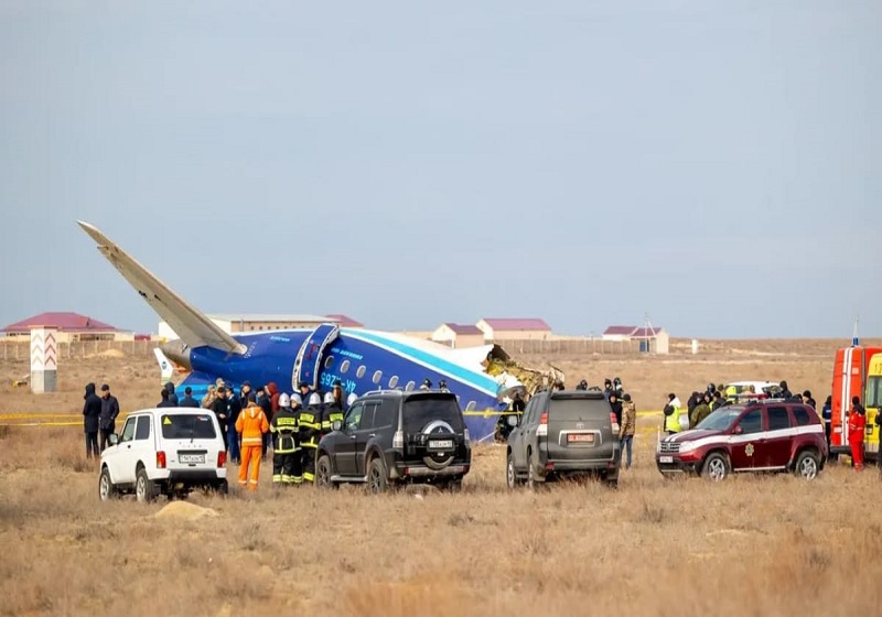 Rusia Tolak Spekulasi Tembak Jatuh Pesawat Azerbaijan Airlines