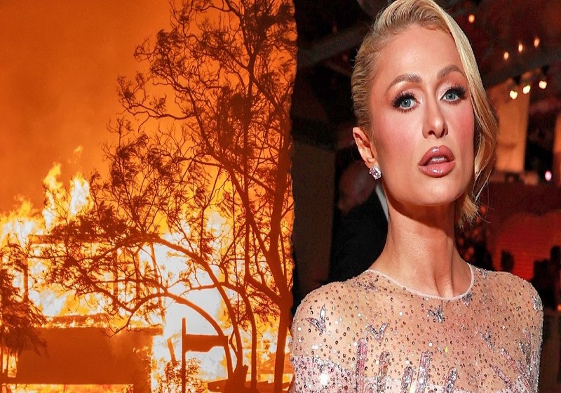 Paris Hilton Menangis, Rumah Mewah di Malibu Musnah Terbakar