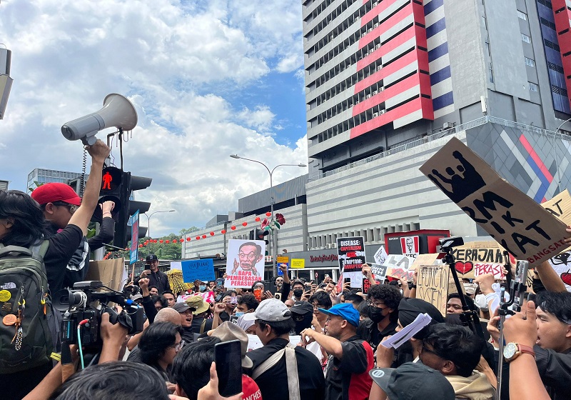 Himpunan Rakyat Benci Rasuah Mahu Politik Malaysia Kembali Bersih