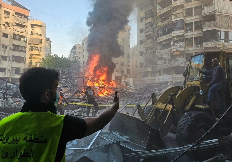 Israel Lancar Serangan Terbaru di Selatan Beirut, Lubnan Semakin Bergolak