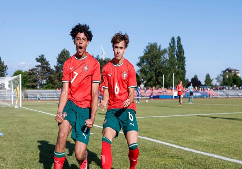 Cristiano Jr Catat Gol Sulung Bersama Portugal B-15 dan Raih Trofi Pertama Antarabangsa
