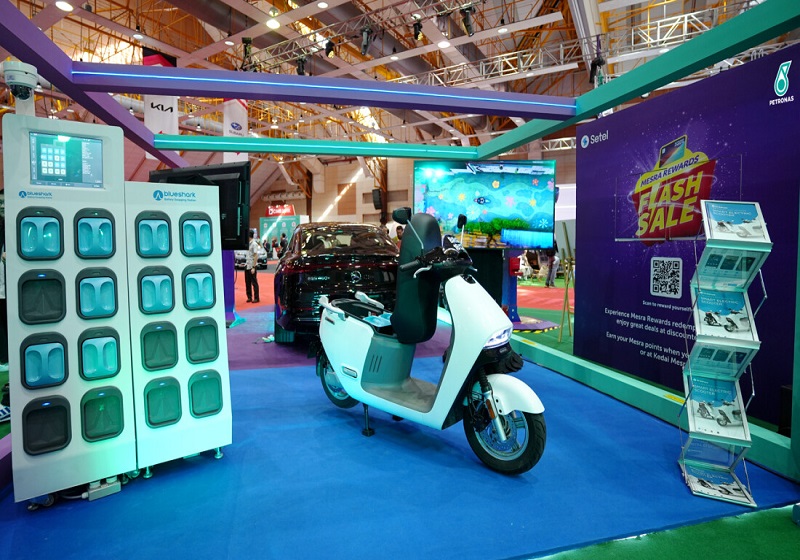 Petronas Kini Pengedar Eksklusif Motosikal Elektrik Blueshark di Malaysia