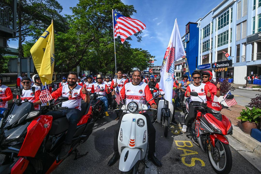 Lebih 1,000 Peserta Sertai Ride Merdeka Madani di Sungai Buloh