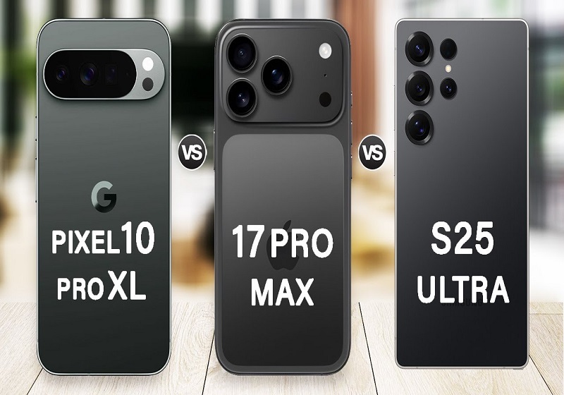 iPhone 17 Pro Max vs Galaxy S25 Ultra vs Pixel 10 Pro: Mana Lebih Hebat?