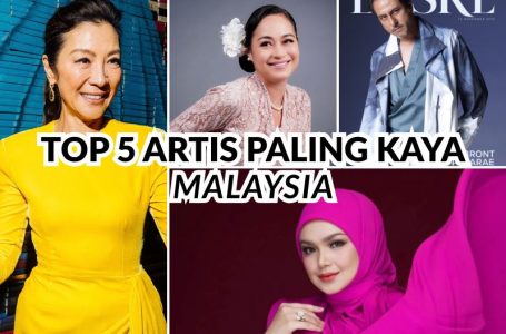 artis malaysia paling kaya