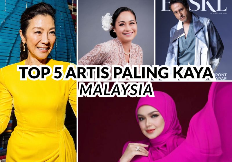 5 Artis Malaysia Paling Kaya 2025, Aset Cecah RM1 Bilion!