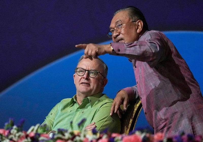 Perkukuh Hubungan Malaysia-Australia Antara Tumpuan Perbincangan Anwar Albanese