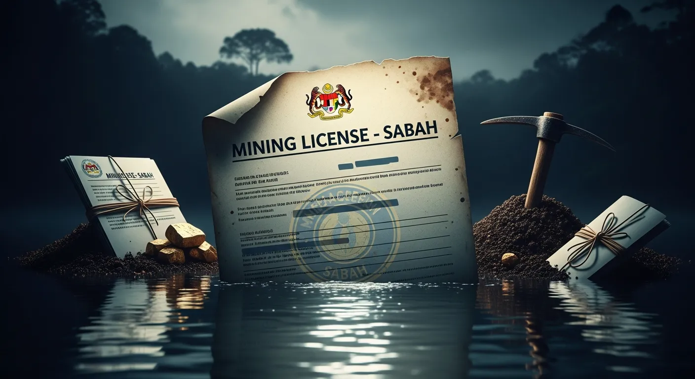 skandal lesen perlombongan sabah