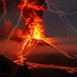 proses terjadinya gunung meletus