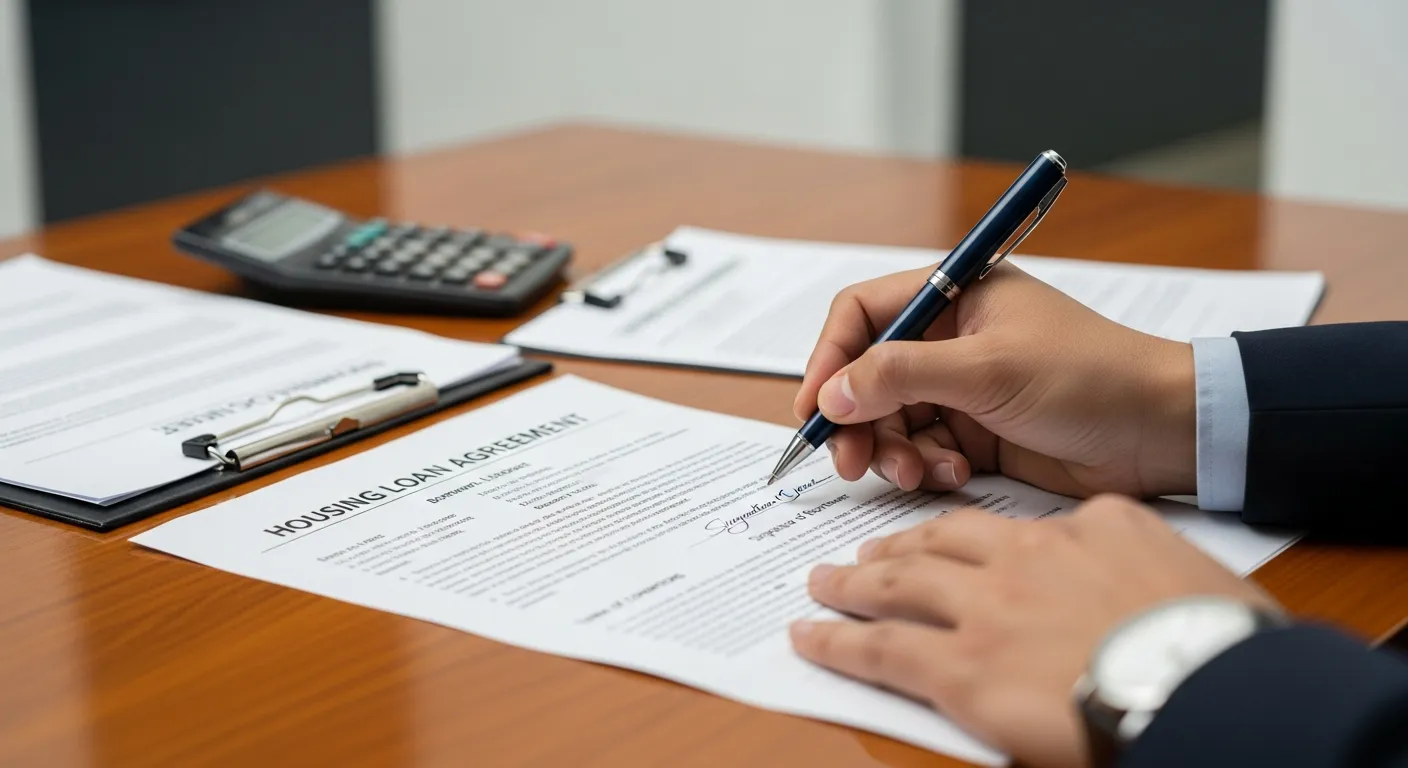 perjanjian pinjaman perumahan