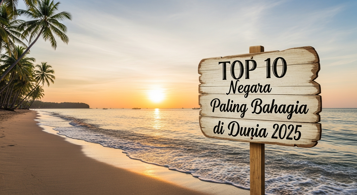 Ini 10 Negara Paling Bahagia di Dunia 2025