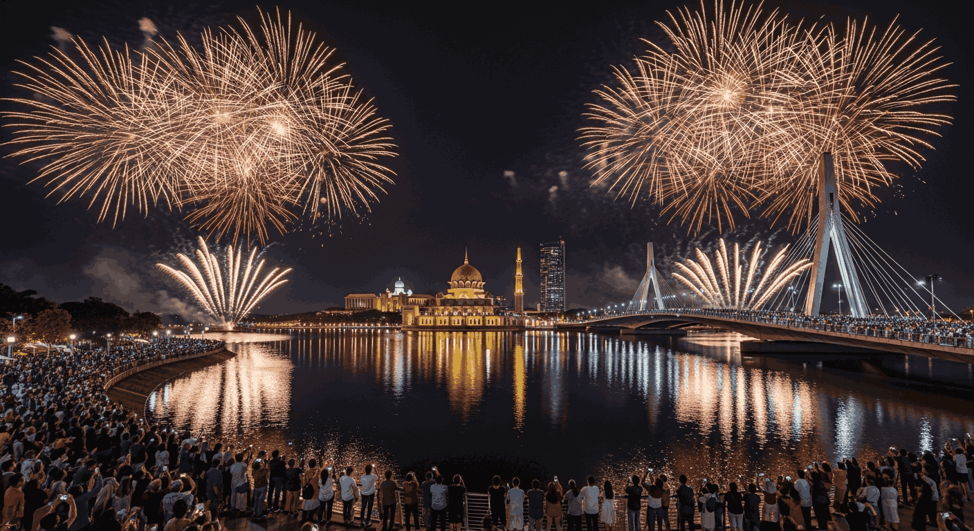 Senarai Tempat Menarik Sambut Tahun Baru Paling Meriah 2026