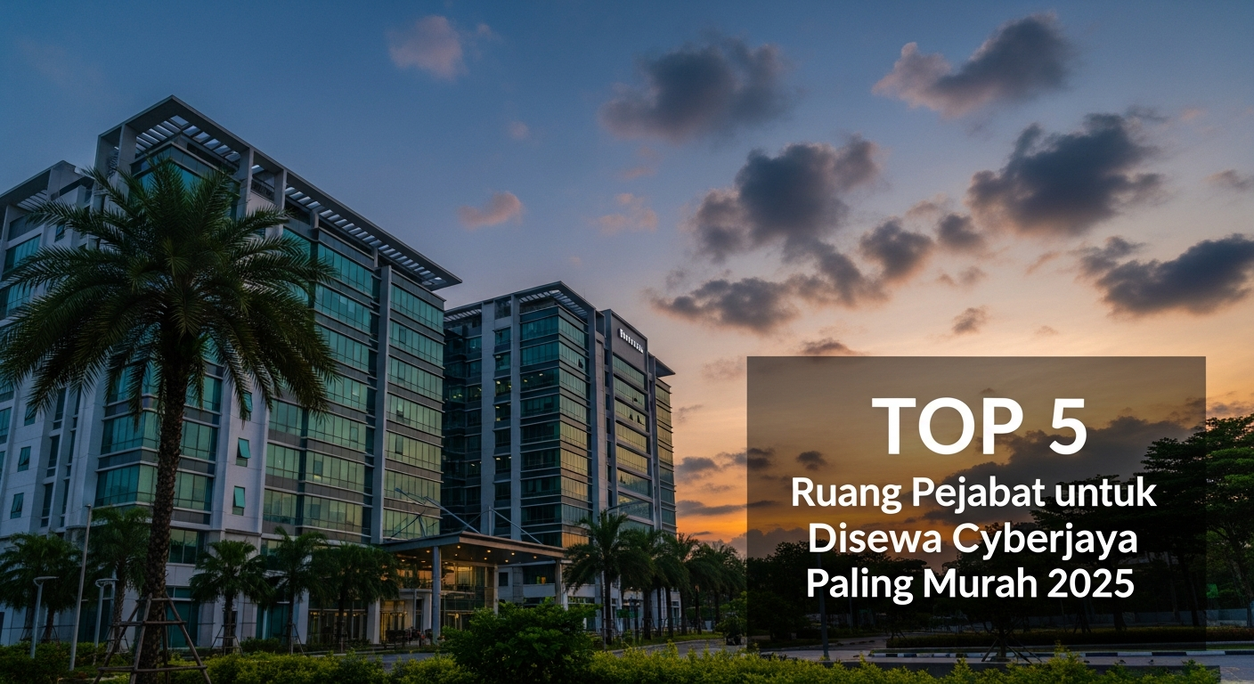 5 Ruang Pejabat untuk Disewa Cyberjaya Paling Murah 2025