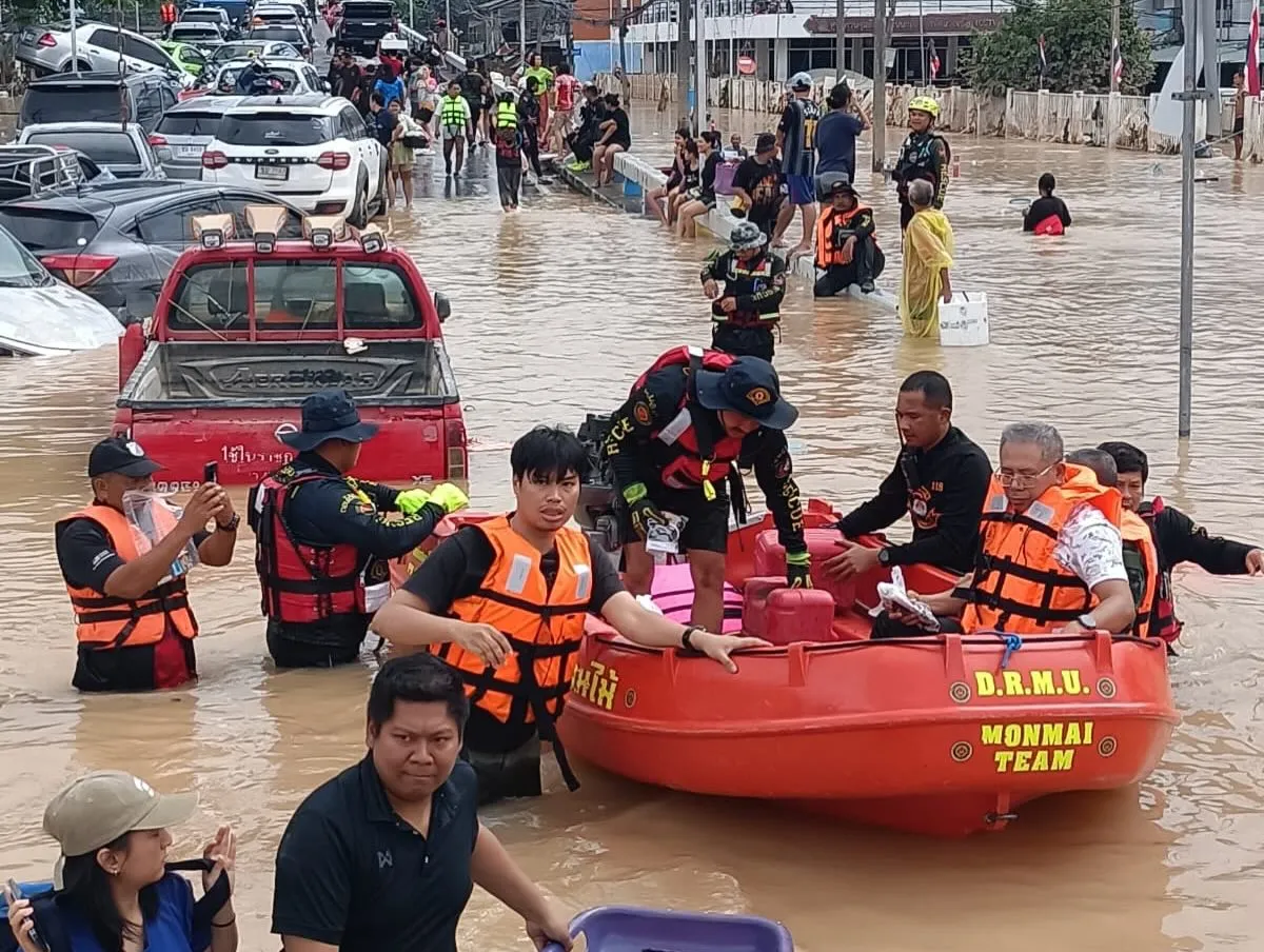 mangsa banjir di hatyai