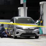 kena tembak di stesen minyak