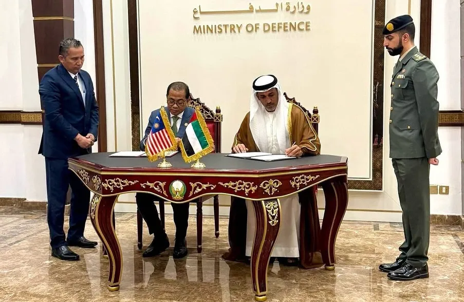 mou pertahanan malaysia dan uae