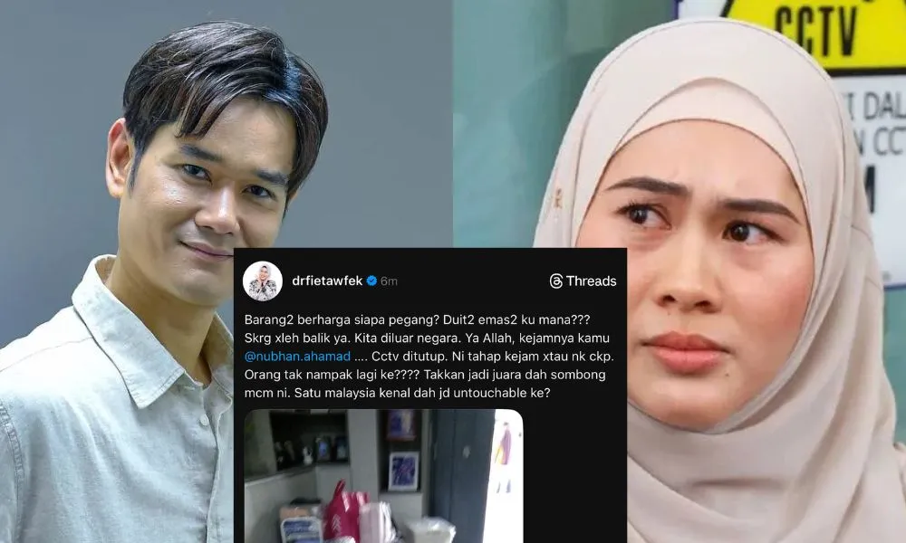 Dr Fie Mahu Saman Sivil Nubhan Atas Dakwaan Pecah Masuk Rumah