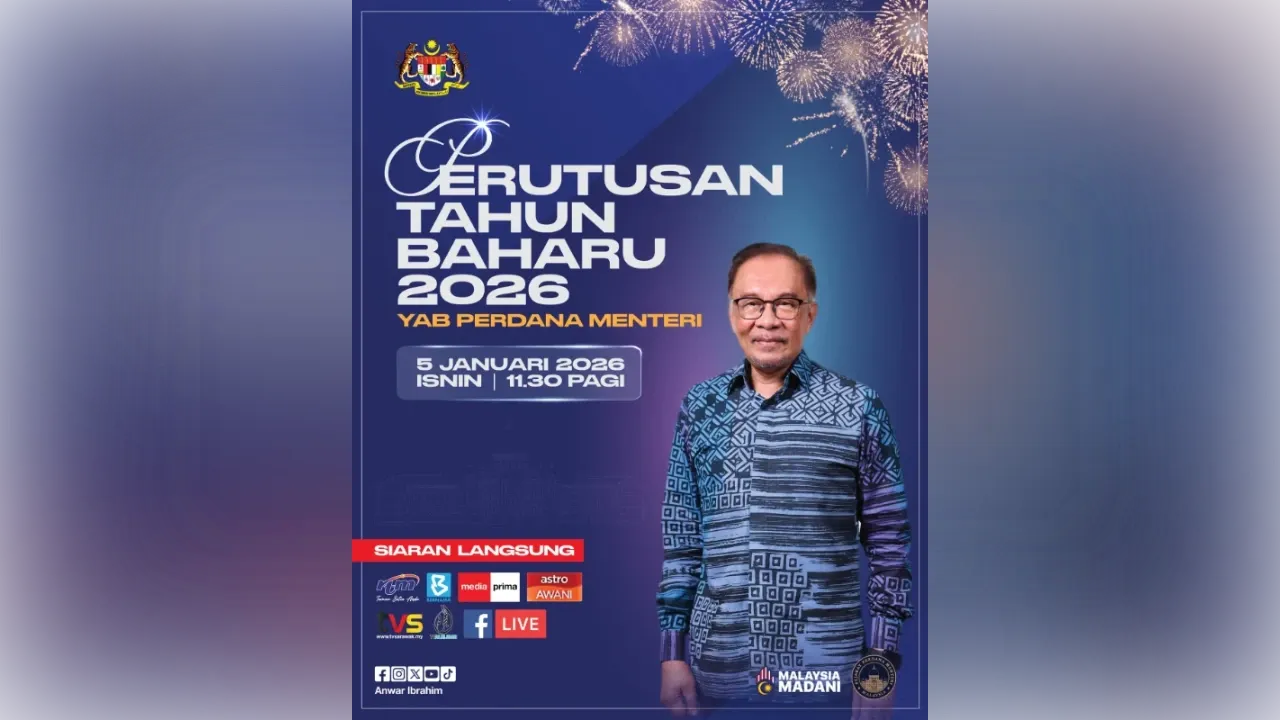 Perutusan Tahun Baharu 2026 Anwar Ibrahim