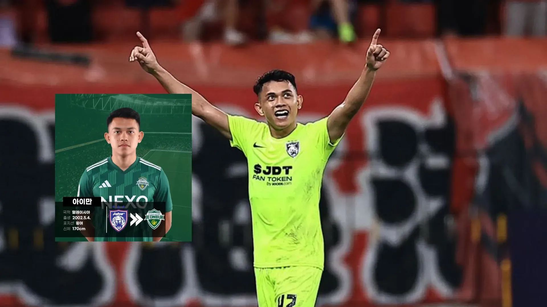 pemain jdt arif aiman