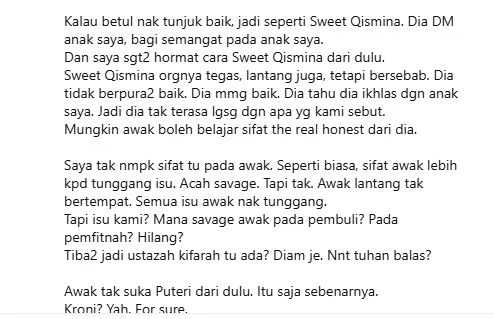 ibu aqish puji sweet qismina