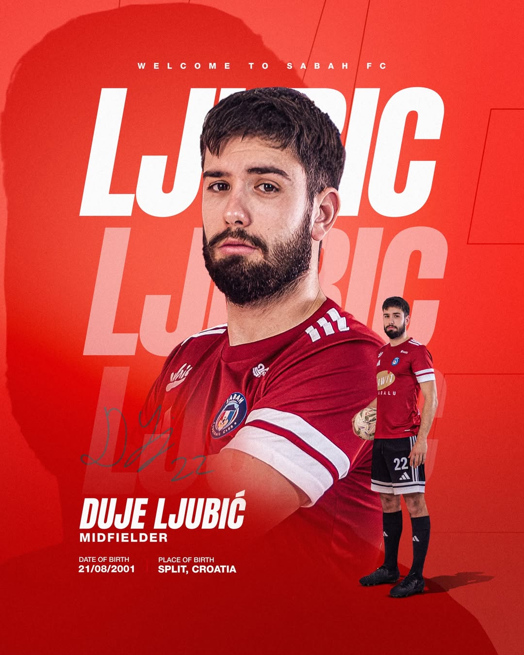 Duje Ljubic sabah fc