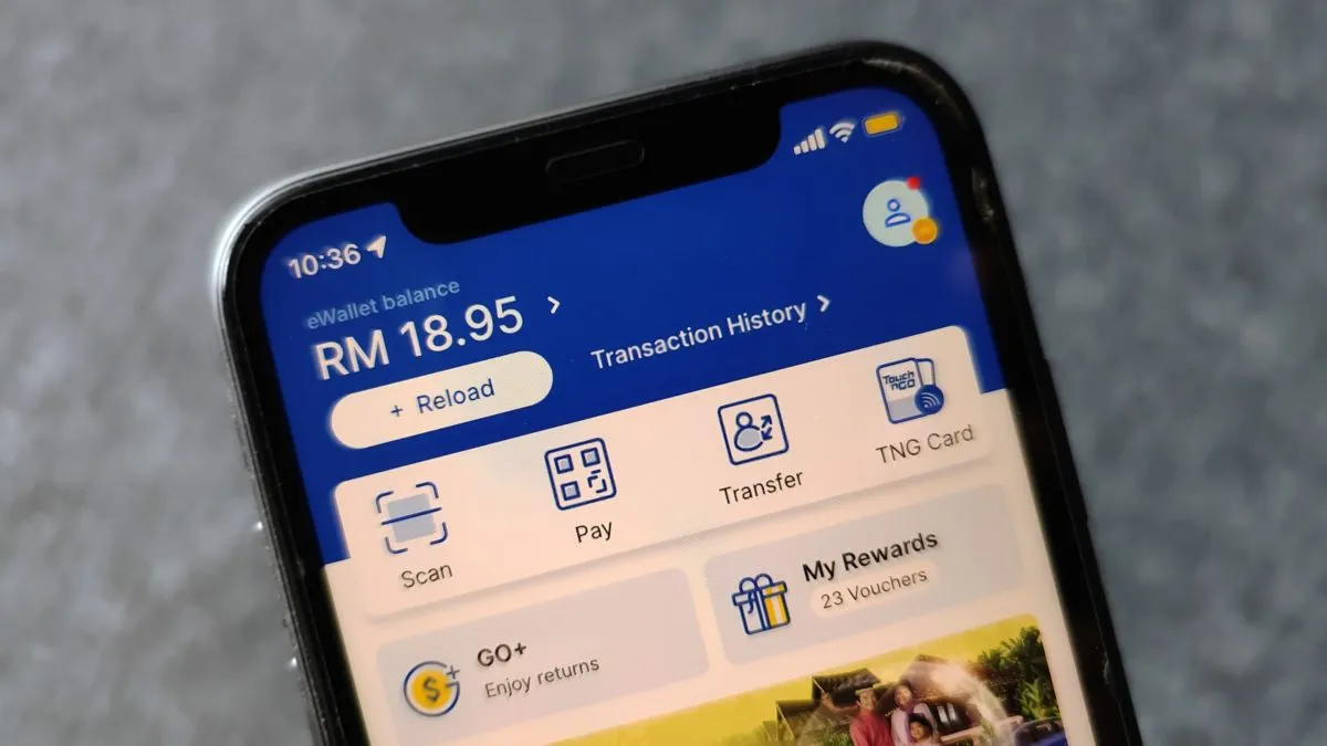 akaun tng ewallet digantung