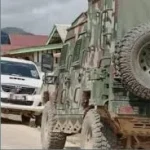 kenderaan tentera Malaysia di Nunukan