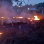 kebakaran tanah kubur